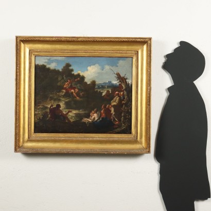 Dipinto Ambito di Pier Francesco Mola,La predicazione del Battista,Pier Francesco Mola,Pier Francesco Mola,Pier Francesco Mola,Pier Francesco Mola,Pier Francesco Mola,Pier Francesco Mola