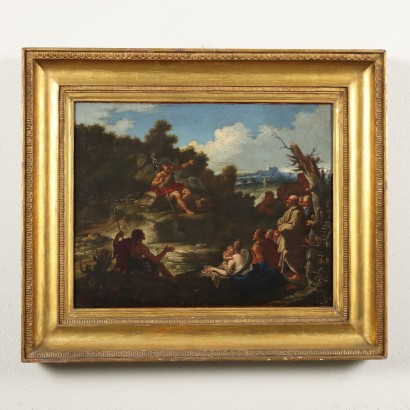Dipinto Ambito di Pier Francesco Mola,La predicazione del Battista,Pier Francesco Mola,Pier Francesco Mola,Pier Francesco Mola,Pier Francesco Mola,Pier Francesco Mola,Pier Francesco Mola
