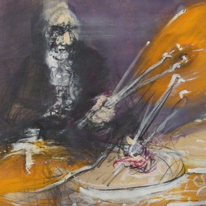 Pintura de Giancarlo Cazzaniga.