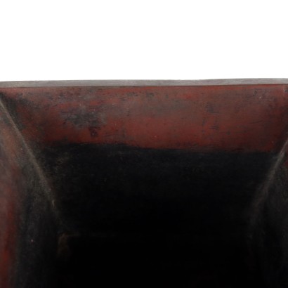 Par de jarrones de bronce cloisonné