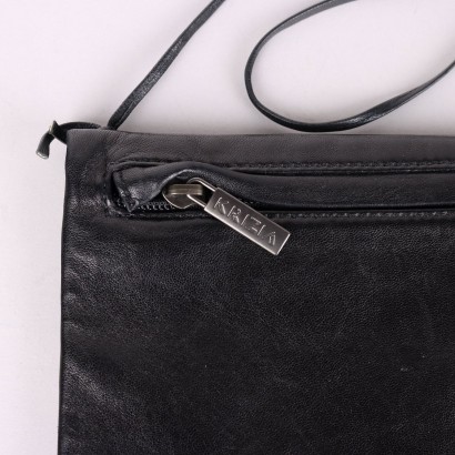 Krizia Vintage Black Shoulder Bag