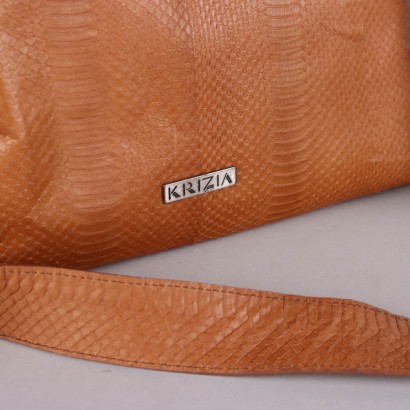 Krizia Borsa Vintage in Pelle Color Ca