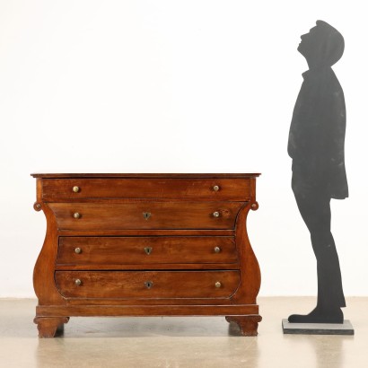 Cassettone A Chitarra Luigi Filippo