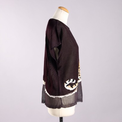 Krizia Maglia Vintage con Tigre
