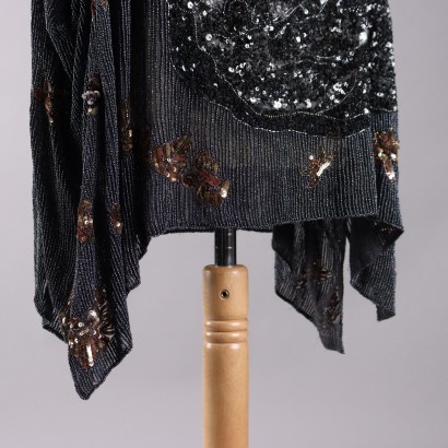 Krizia Poncho Vintage con Tigre e Pant