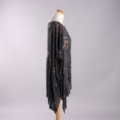 Krizia Poncho Vintage con Tigre e Pant