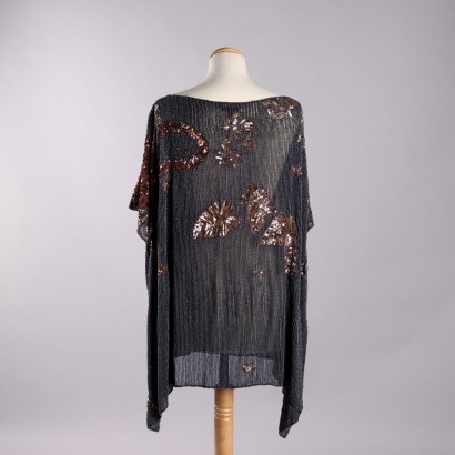 Krizia Poncho Vintage con Tigre e Pant