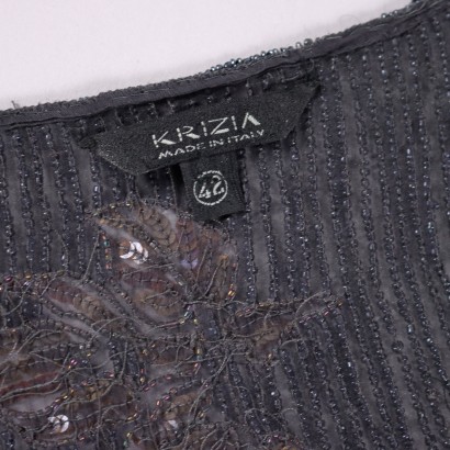 Krizia Poncho Vintage con Tigre e Pant