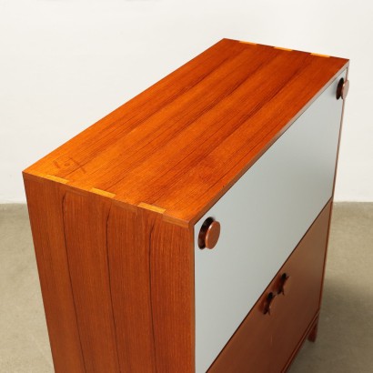 Mobiletto,Mobile con Scrittoio Anni 60