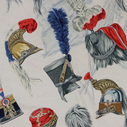 Hermes Vintage Foulard Militaire Chapeaux