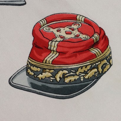 Hermes Vintage Foulard Militaire Chapeaux