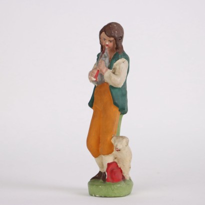 Plaster nativity scene