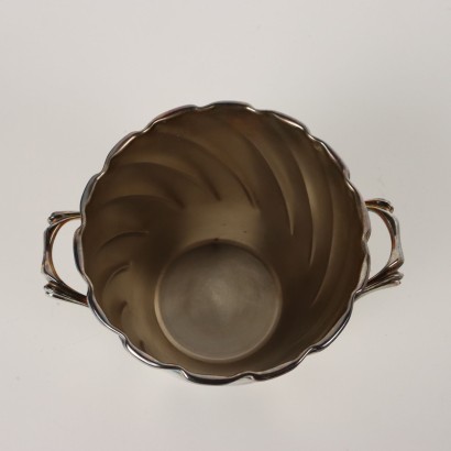 Cesta para hielo en plata 925 V.