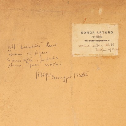 Dipinto di Arturo Songa,Natura morta,Arturo Songa,Arturo Songa,Arturo Songa