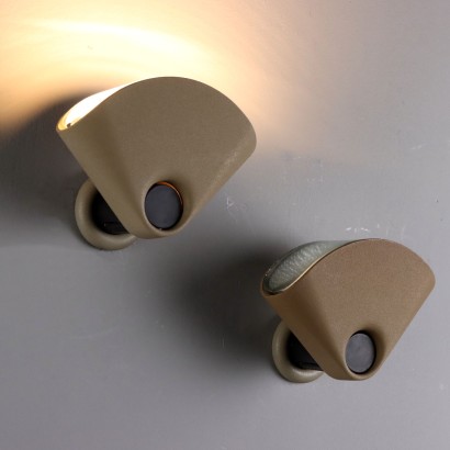 Lampade Bollo 870 di Afra & Tobia Scarpa per Flos Anni 80