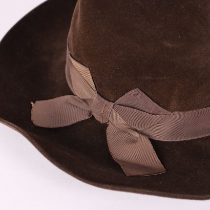 Borsalino Cappello con Fiocco,Borsalino Cappello Vintage con Fiocco