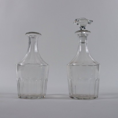 Juego de copas de cristal de