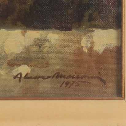 Dipinto di Alvaro Mairani Vicini,Naviglio della Martesana,Alvaro Mairani Vicini,Alvaro Mairani Vicini,Alvaro Mairani Vicini,Alvaro Mairani Vicini