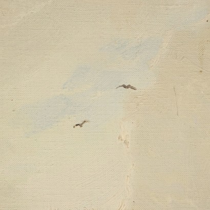 Dipinto di Giuseppe Palanti,Paesaggio con pino marittimo,Giuseppe Palanti,Giuseppe Palanti,Giuseppe Palanti