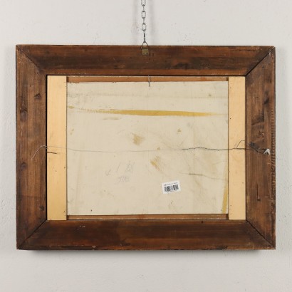 Dipinto di Arturo Verni,Paesaggio lacustre,Arturo Verni,Arturo Verni,Arturo Verni