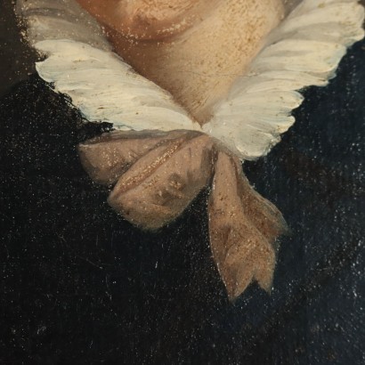 Dipinti Coppia di ritratti ,Coppia di Dipinti Ritratti di Signore