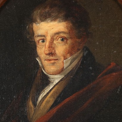 Dipinti Coppia di ritratti ,Coppia di Dipinti Ritratti di Signore