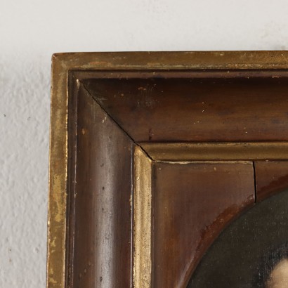Dipinti Coppia di ritratti ,Coppia di Dipinti Ritratti di Signore