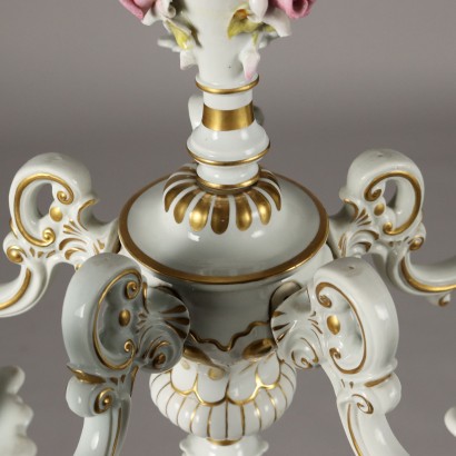 Lampadario in Porcellana Dipinta