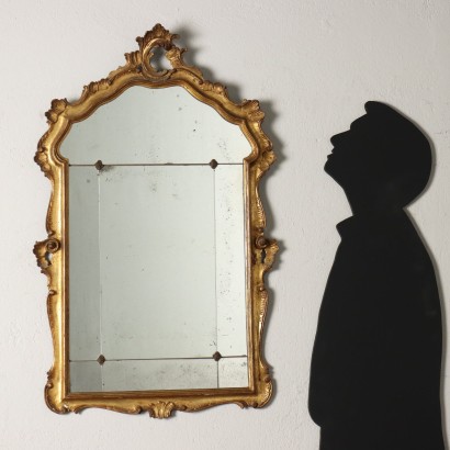 Mirror in Rococo Style