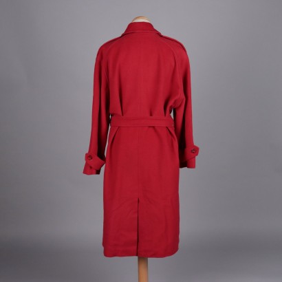 Burberrys Cappotto Vintage Rosso