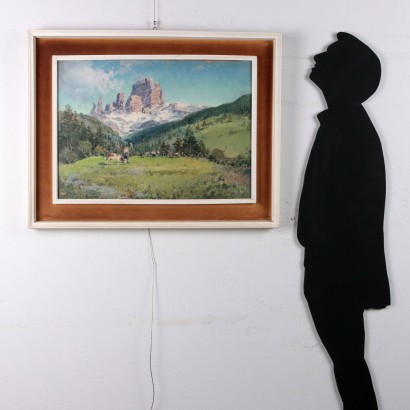 Dipinto di Sergio Innocenti,Scorcio dolomitico,Sergio Innocenti,Sergio Innocenti,Sergio Innocenti,Sergio Innocenti,Sergio Innocenti