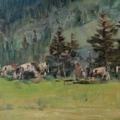 Dipinto di Sergio Innocenti,Scorcio dolomitico,Sergio Innocenti,Sergio Innocenti,Sergio Innocenti,Sergio Innocenti,Sergio Innocenti