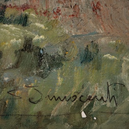 Dipinto di Sergio Innocenti,Scorcio dolomitico,Sergio Innocenti,Sergio Innocenti,Sergio Innocenti,Sergio Innocenti,Sergio Innocenti