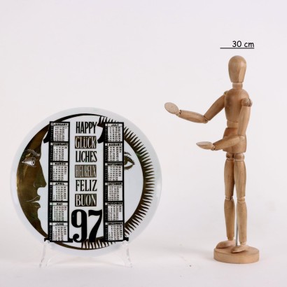 Piatto Piero Fornasetti (1913-1988),Piero Fornasetti,Piero Fornasetti,Piero Fornasetti,Piero Fornasetti,Piero Fornasetti