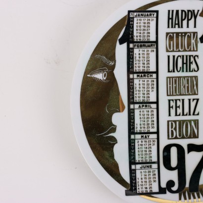 Piatto Piero Fornasetti (1913-1988),Piero Fornasetti,Piero Fornasetti,Piero Fornasetti,Piero Fornasetti,Piero Fornasetti