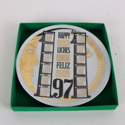 Piatto Piero Fornasetti (1913-1988),Piero Fornasetti,Piero Fornasetti,Piero Fornasetti,Piero Fornasetti,Piero Fornasetti