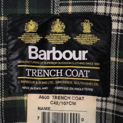 Barbour Vintage Herren Trenchcoat