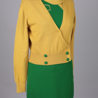 Completo Vintage Giallo e Verde