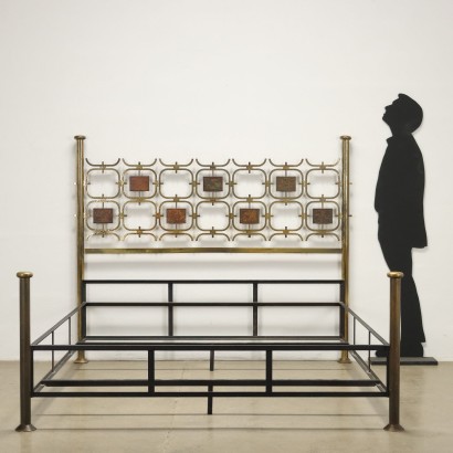 Letto in Ottone Anni 60-70
