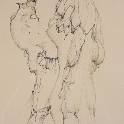 Dessin de Leonor Fini,Conciliabula - Figures surréalistes,Leonor Fini,Leonor Fini,Leonor Fini,Leonor Fini,Leonor Fini