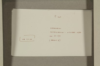 arte contemporáneo, 1986, 2 2 Bruno, constelaciones de bruno constelaciones, tinta sobre papel