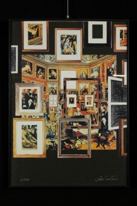 zeitgenössische Kunst, Giulio Paolini (1940), Kontrapunkt, drucken, mehrere