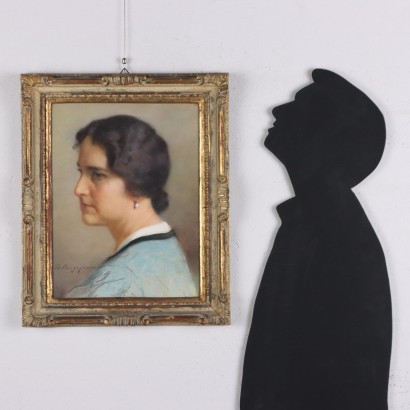 Dipinto di Romeo Borgognoni,Ritratto femminile,Romeo Borgognoni,Romeo Borgognoni,Romeo Borgognoni,Romeo Borgognoni,Romeo Borgognoni,Romeo Borgognoni