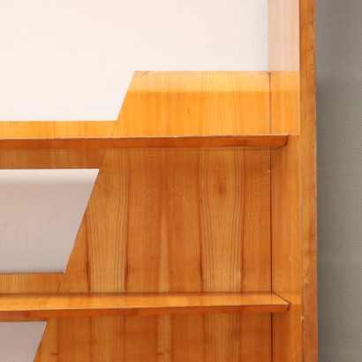 Schreibtischecke mit Bücherregal aus den 50er und 60er Jahren