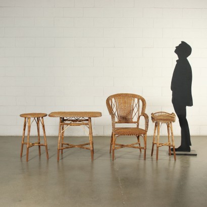 Salottino in Rattan