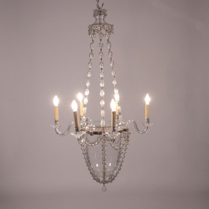 Lampadario Fine XIX Secolo Spagna