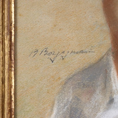 Peinture de Roméo Borgognoni,Portrait d'un garçon,Roméo Borgognoni,Roméo Borgognoni,Roméo Borgognoni,Roméo Borgognoni