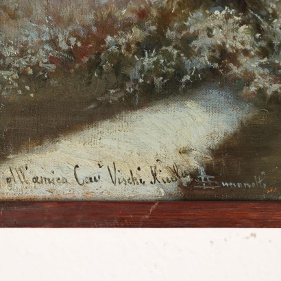 Dipinto firmato Attilio Simonetti,Paesaggio invernale,Attilio Simonetti,Attilio Simonetti,Attilio Simonetti,Attilio Simonetti,Attilio Simonetti