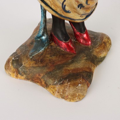 Coppia di Moretti in Legno Intagliato