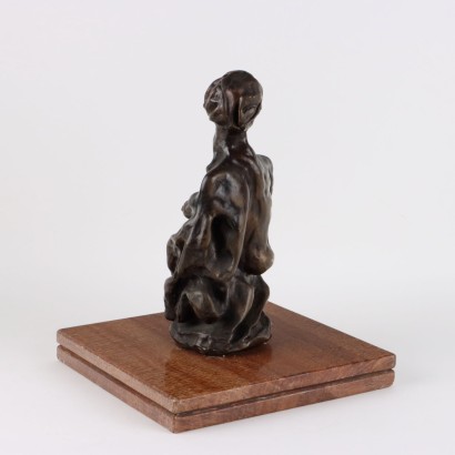 Figura Femminile Scultura in Bronzo